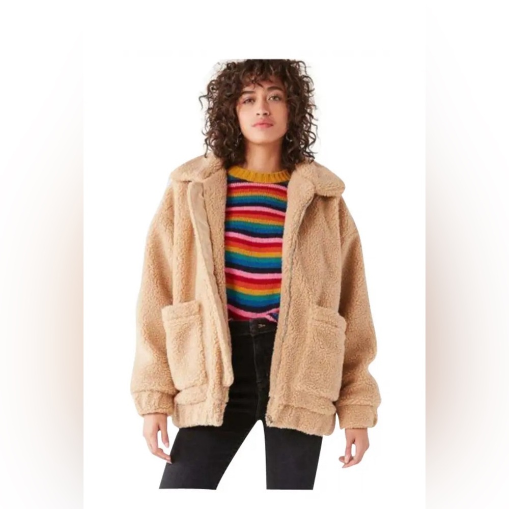 Excellent Condition I. AM. GIA Teddy Jacket XS oversized